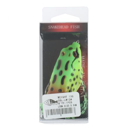 Лягушка незацепляйка, 5,5 см, 13 гр, цвет: LW12#